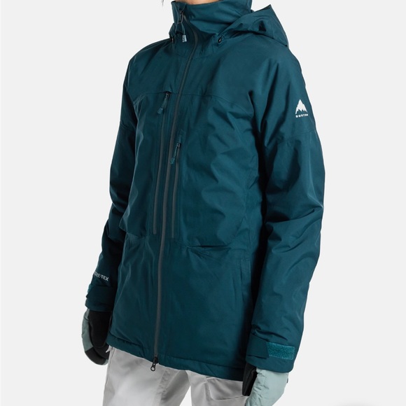 NWT Burton Pillowline gortex jacket xs emerald